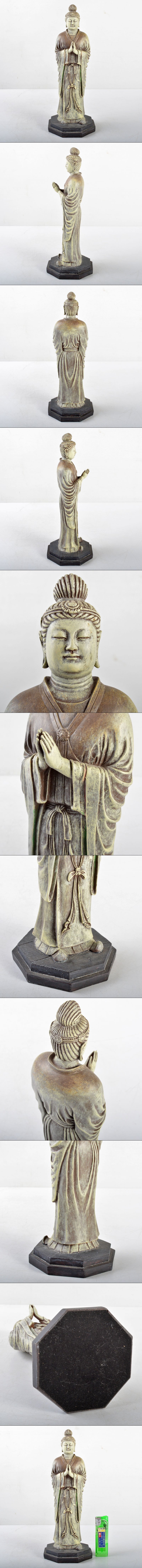 新品超激得仏教美術　樹脂製　レプリカ　仏像　置物　古玩　VQZL 仏像